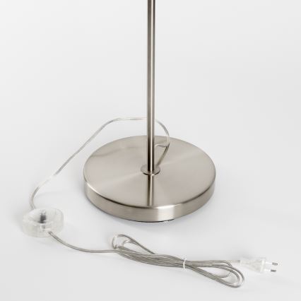 Brilagi - LED állólámpa CERIA 1xE27/40W/230V Ø 20,5 cm szürke/matt króm
