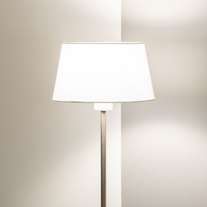 Brilagi - LED állólámpa CERIA 1xE27/40W/230V Ø 25 cm fehér/matt króm
