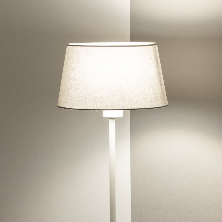 Brilagi - LED állólámpa CERIA 1xE27/40W/230V Ø 25 cm szürke/fehér