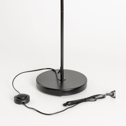 Brilagi - LED állólámpa CERIA 1xE27/40W/230V, Ø 30 cm, szürke/fekete