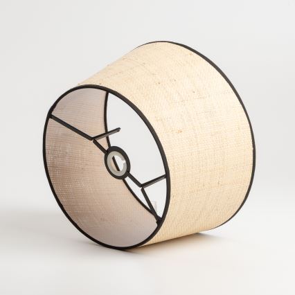 Brilagi - LED állólámpa CERIA 1xE27/40W/230V Ø 35 cm bézs/matt króm