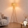 Brilagi - LED állólámpa CERIA 1xE27/60W/230V átm. 25 cm bézs