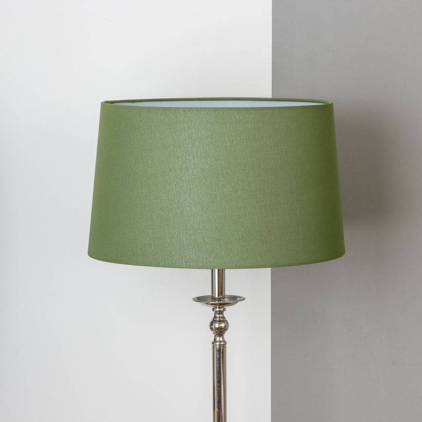 Brilagi - LED állólámpa CERIA 1xE27/60W/230V átm. 45 cm fényes króm/zöld