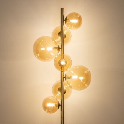 Brilagi - LED Állólámpa MILLA 7xG9/3W/230V arany
