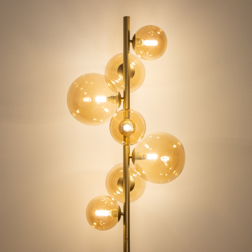 Brilagi - LED Állólámpa MILLA 7xG9/3W/230V arany