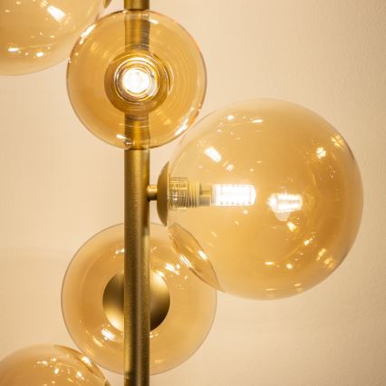 Brilagi - LED Állólámpa MILLA 7xG9/3W/230V arany