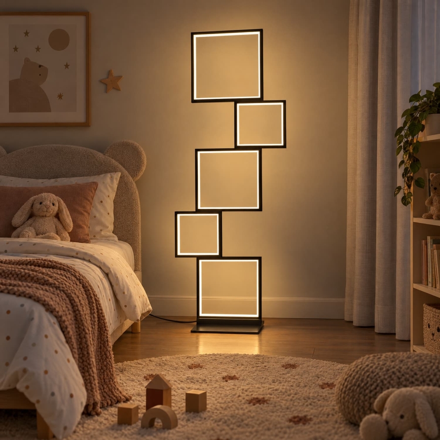 BRILAGI - LED állólámpa SHIFT LED/36W/230V 4000K 123 cm fekete