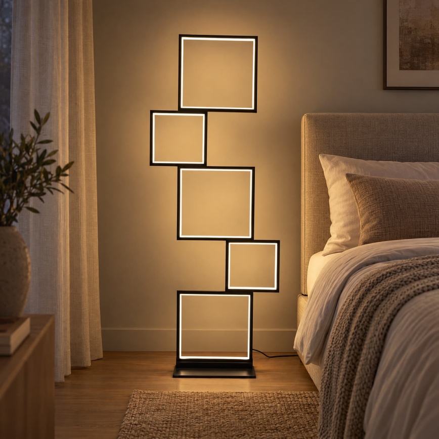 BRILAGI - LED állólámpa SHIFT LED/36W/230V 4000K 123 cm fekete