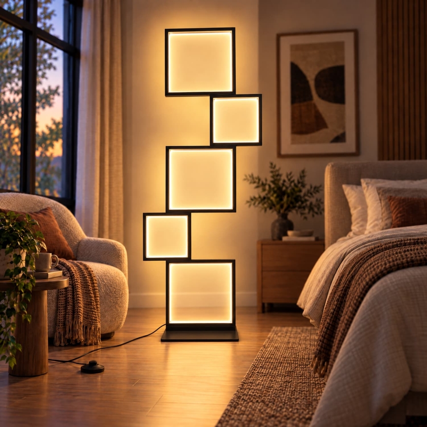 BRILAGI - LED állólámpa SHIFT LED/36W/230V 4000K 123 cm fekete