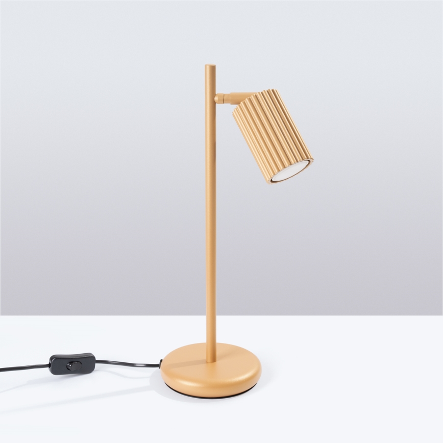 Brilagi - LED asztali lámpa CRESTO 1xGU10/10W/230V aranyszínű