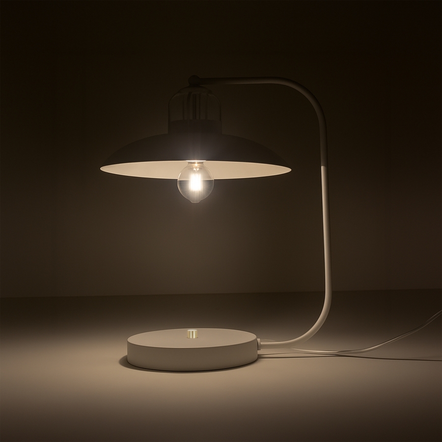 Brilagi - LED Asztali lámpa FLAMENGO 1xE27/60W/230V fehér