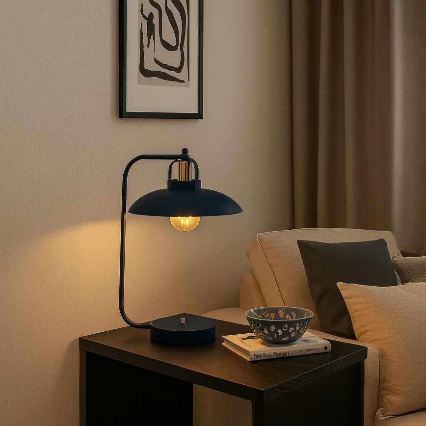 Brilagi - LED Asztali lámpa FLAMENGO 1xE27/60W/230V kék