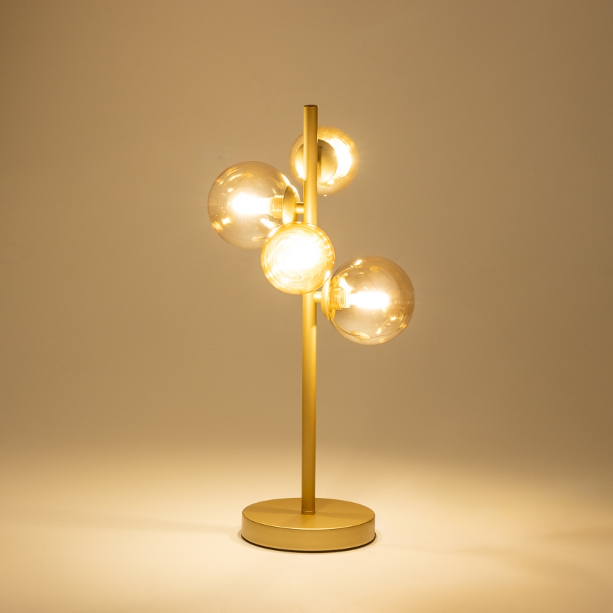 Brilagi - LED Asztali lámpa MILLA 4xG9/3W/230V arany