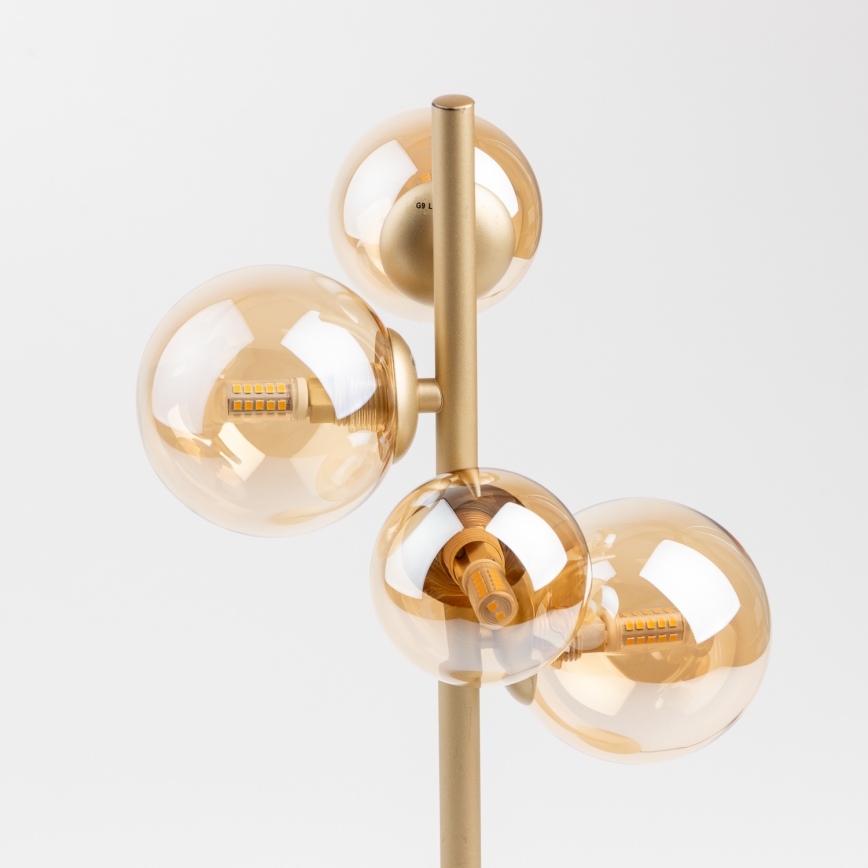 Brilagi - LED Asztali lámpa MILLA 4xG9/3W/230V arany