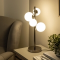 Brilagi - LED asztali lámpa MILLA 4xG9/3W/230V fekete króm/fehér