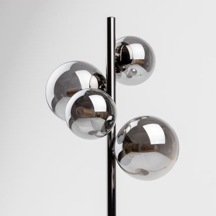 Brilagi - LED Asztali lámpa MILLA 4xG9/3W/230V fényezett króm/füstös