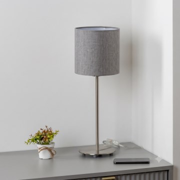 Brilagi - LED asztali lámpa NUBILA 1xE27/60W/230V antracit