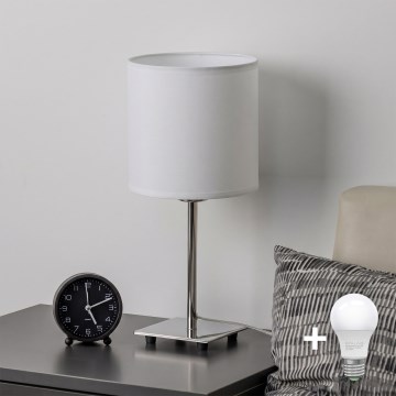 Brilagi - LED asztali lámpa NUBILA 1xE27/60W/230V fehér
