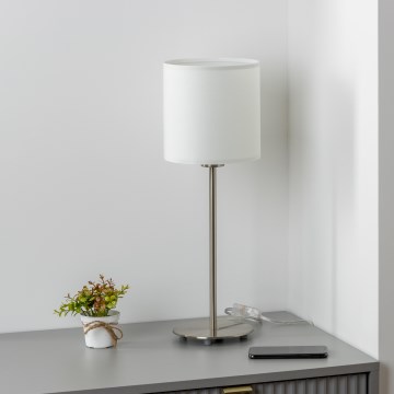 Brilagi - LED asztali lámpa NUBILA 1xE27/60W/230V fehér
