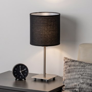 Brilagi - LED asztali lámpa NUBILA 1xE27/60W/230V fekete