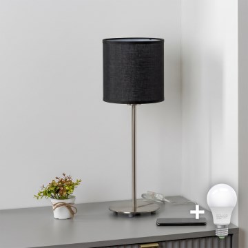 Brilagi - LED asztali lámpa NUBILA 1xE27/60W/230V fekete