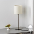 Brilagi - LED asztali lámpa NUBILA 1xE27/60W/230V krémszínű