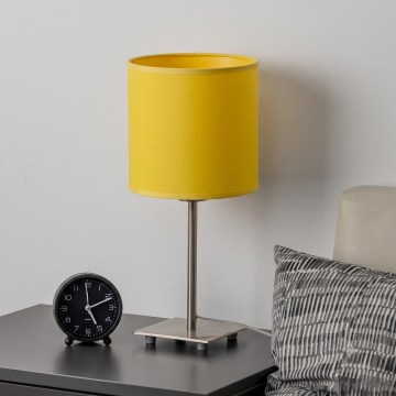 Brilagi - LED asztali lámpa NUBILA 1xE27/60W/230V sárga