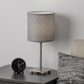 Brilagi - LED asztali lámpa NUBILA 1xE27/60W/230V szürke