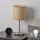 Brilagi - LED asztali lámpa NUBILA 1xE27/60W/230V világosbarna