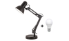 Brilagi - LED Asztali lámpa ROMERO 1xE27/10W/230V fekete
