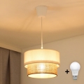 Brilagi - LED csillár BOHO STÍLUS 1xE27/15W/230V, átmérő 25 cm, kábelre szerelve