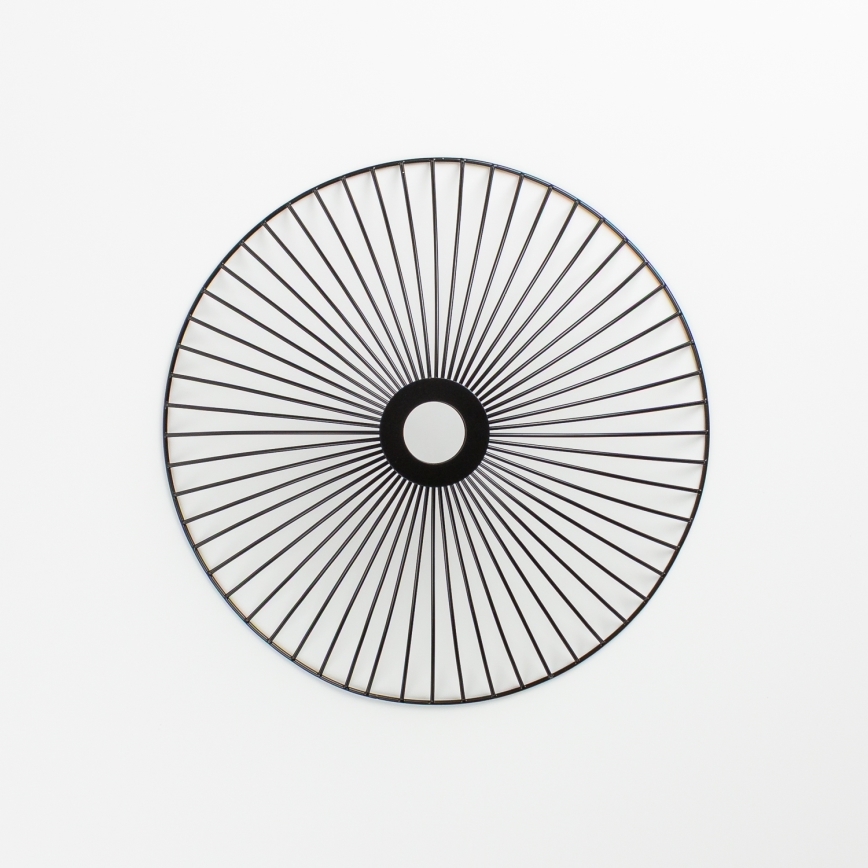 Brilagi - LED csillár huzalon CERIA WIRE 1xE27/40W/230V átm. 38 cm fekete