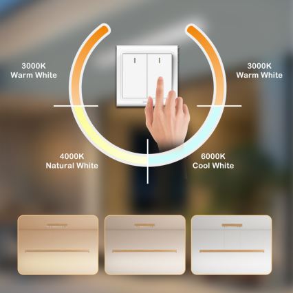 Brilagi - LED csillár huzalon OAK LED/30W/230V 3000/4500/6000K tölgy