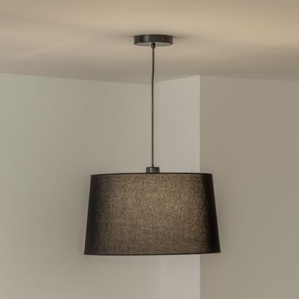 Brilagi - LED csillár kábelen CERIA 1xE27/40W/230V átm. 45 cm fekete