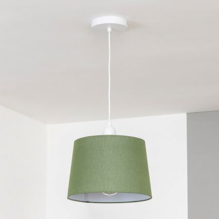 Brilagi - LED csillár kábelen CERIA 1xE27/40W/230V átmérő 30 cm zöld