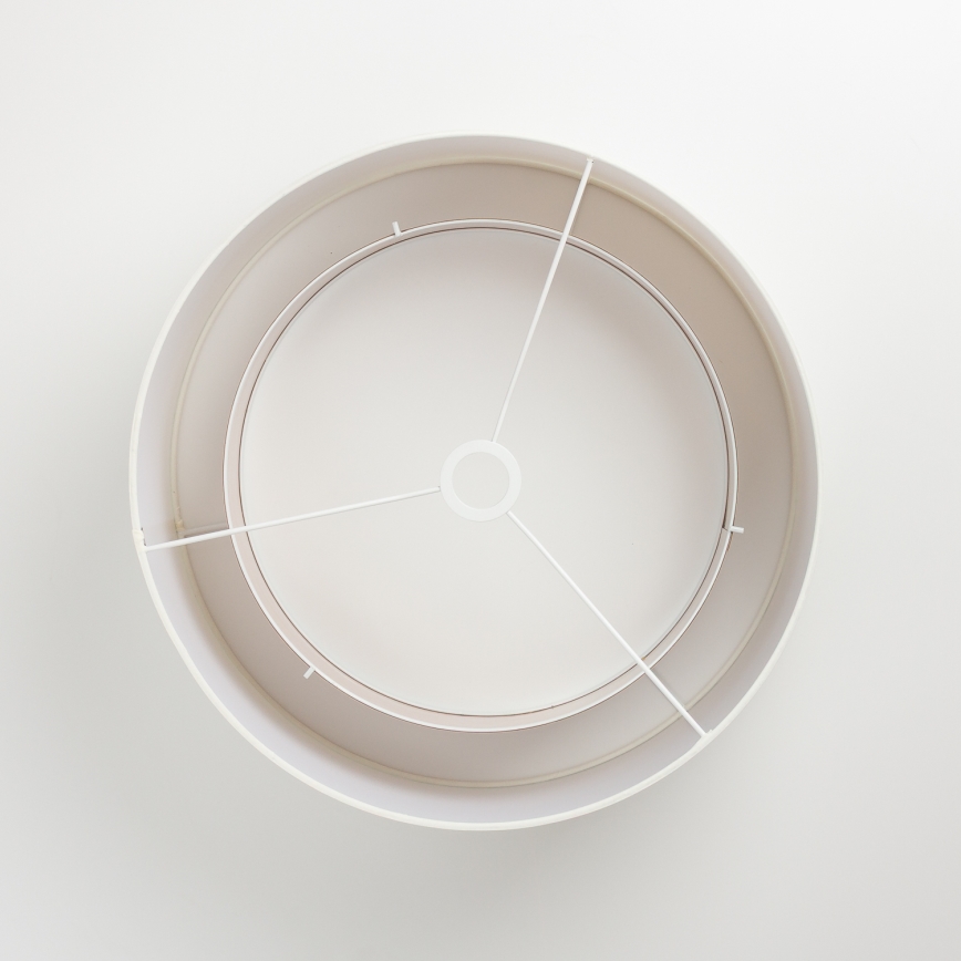 Brilagi - LED csillár kábelen CERIA 1xE27/40W/230V Ø 50 cm fehér/bézs