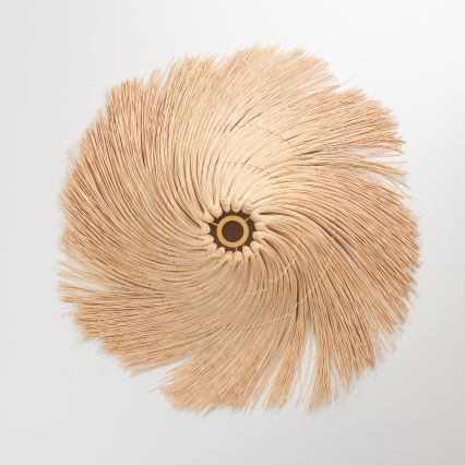 Brilagi - LED csillár kábelen CERIA BOHO 1xE27/40W/230V átm. 100 cm rattan