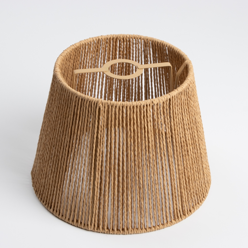 Brilagi - LED csillár kábelen CERIA BOHO 1xE27/40W/230V átm. 28 cm barna