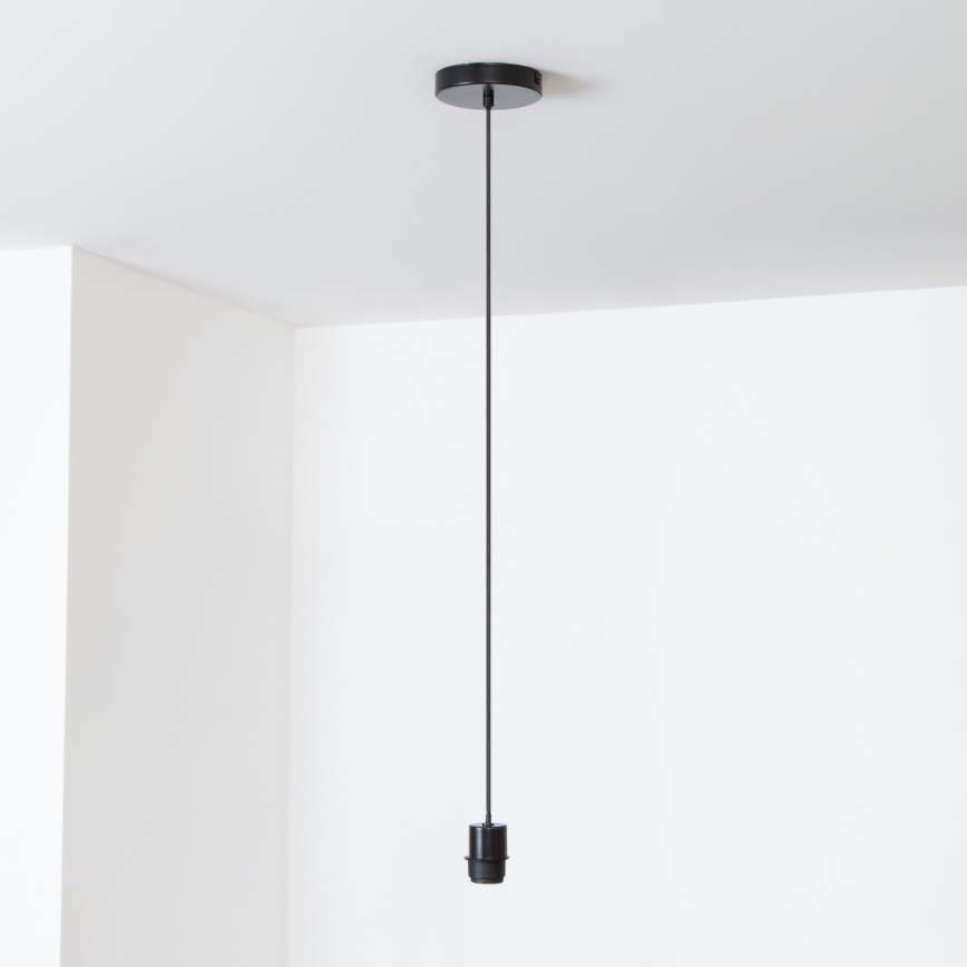Brilagi - LED csillár kábelen CERIA BOHO 1xE27/40W/230V átm. 28 cm barna