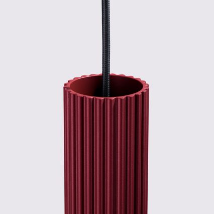 Brilagi - LED csillár kábelen CRESTO 1xGU10/10W/230V bordó