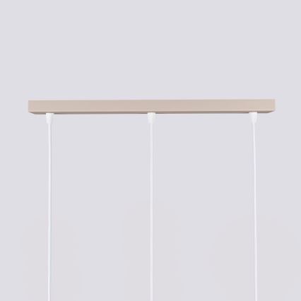 Brilagi - LED csillár kábelen CRESTO 3xGU10/10W/230V taupe