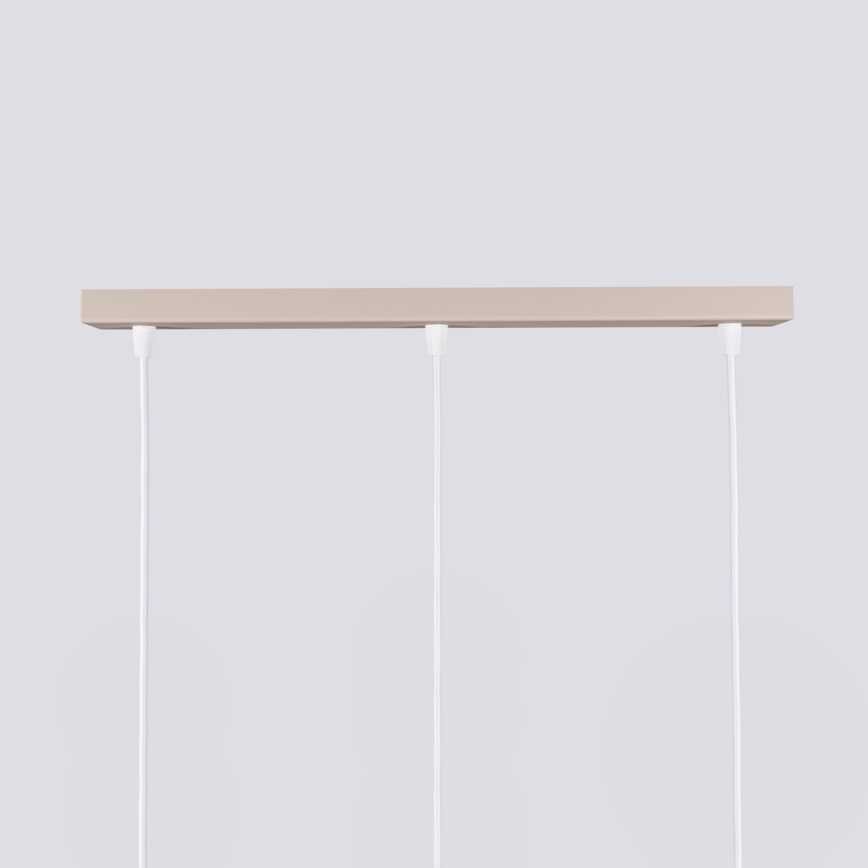 Brilagi - LED csillár kábelen CRESTO 3xGU10/10W/230V taupe