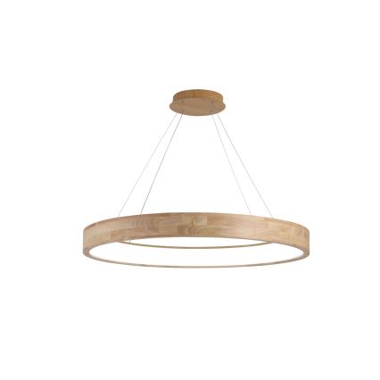 Brilagi - LED függeszték kábelen FALCON WOOD LED/60W/230V 3000/4000/6000K Ø 80 cm fa
