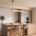 BRILAGI - LED csillár kábelen GARDALINE LED/100W/230V tölgy