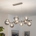 Brilagi - LED csillár kábelen MILLA 10xG9/3W/230V fekete króm/füstszínű
