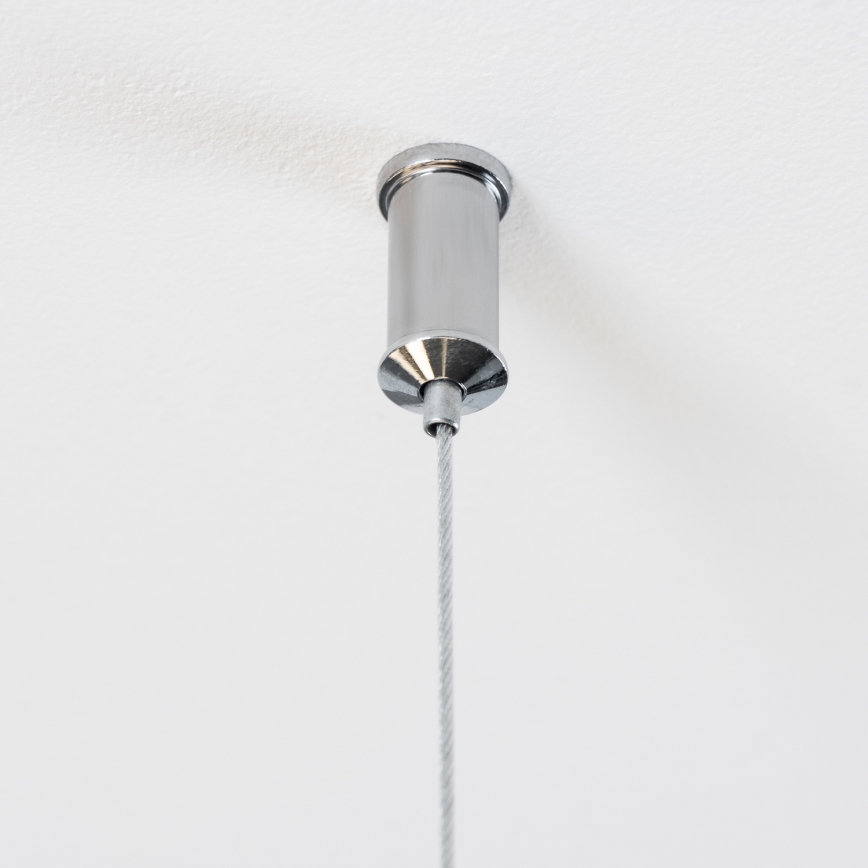 Brilagi - LED csillár kábelen MILLA 15xG9/3W/230V fekete króm/füstszínű