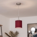 Brilagi - LED csillár kábelen NUBILA 1xE27/60W/230V átm. 14 cm pompeji vörös