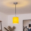 Brilagi - LED csillár kábelen NUBILA 1xE27/60W/230V, átmérő 14 cm, fekete/sárga