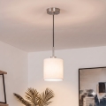 Brilagi - LED csillár kábelen NUBILA 1xE27/60W/230V Ø 14 cm fekete/fehér