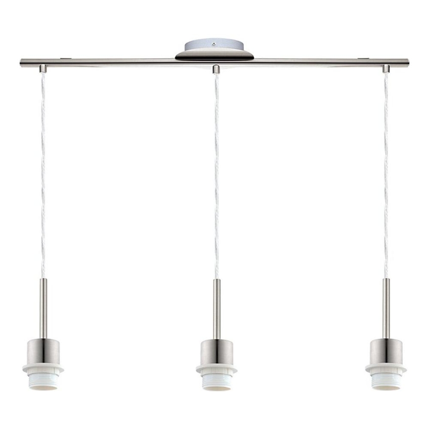 Brilagi - LED csillár kábelen NUBILA 3xE27/60W/230V sárga